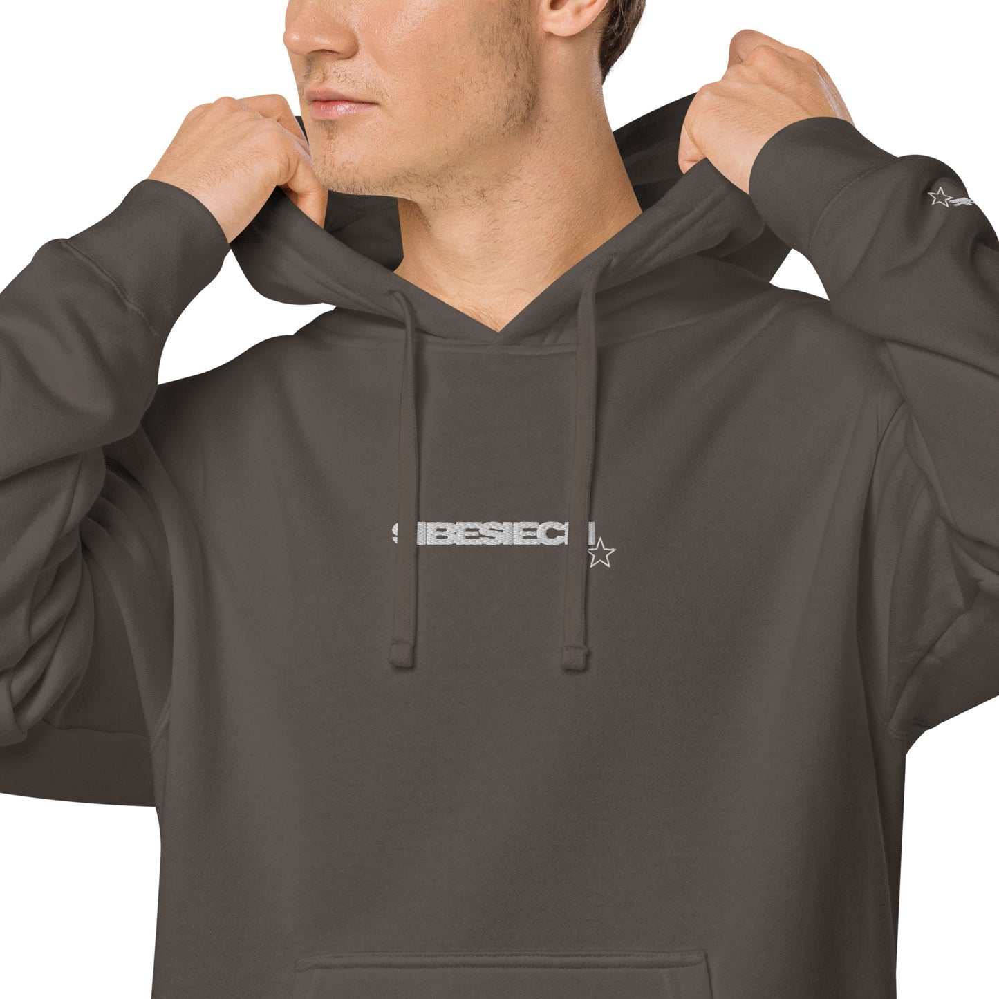 Pigmentgefärbter Unisex-Hoodie "SIBESIECH"