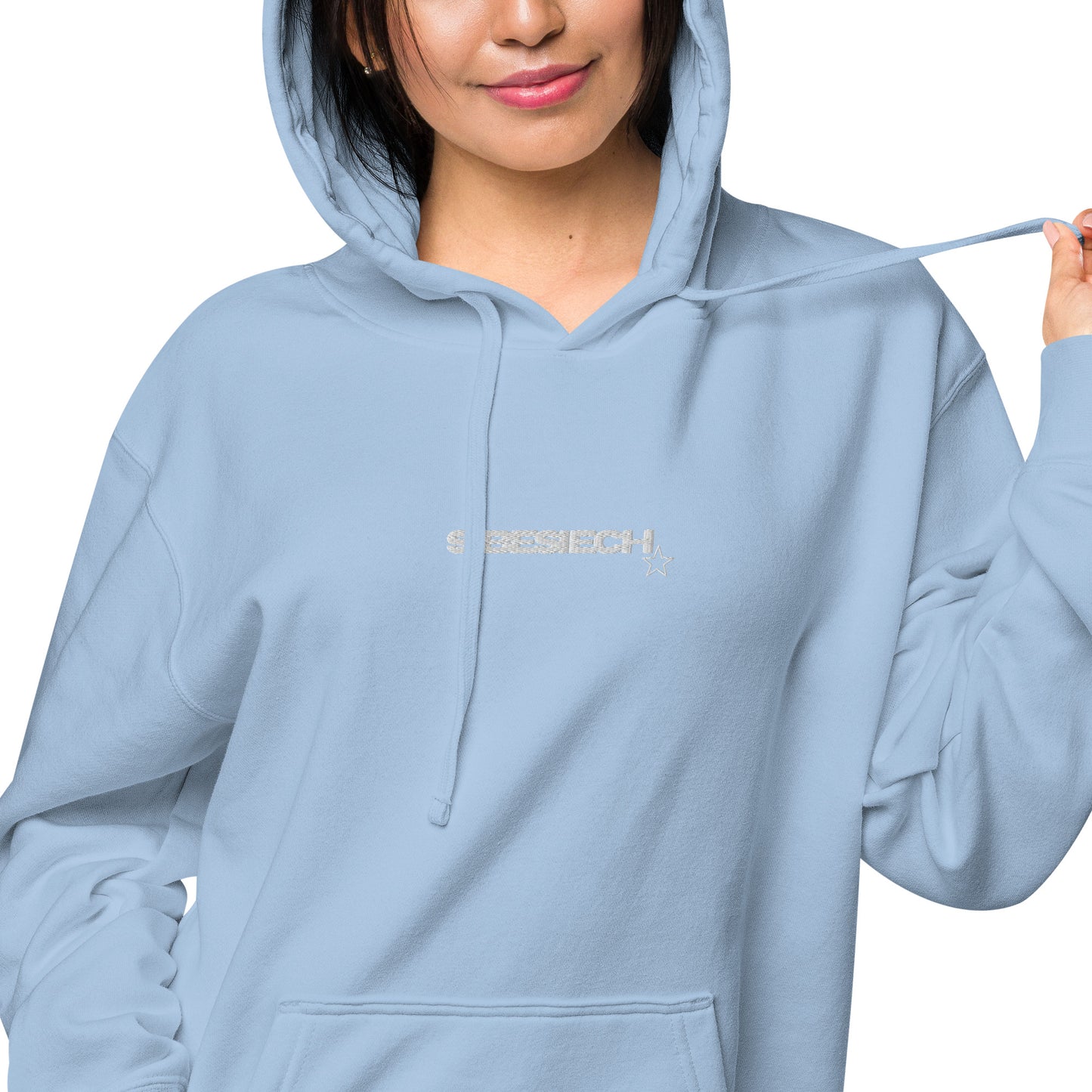 Pigmentgefärbter Unisex-Hoodie "SIBESIECH"