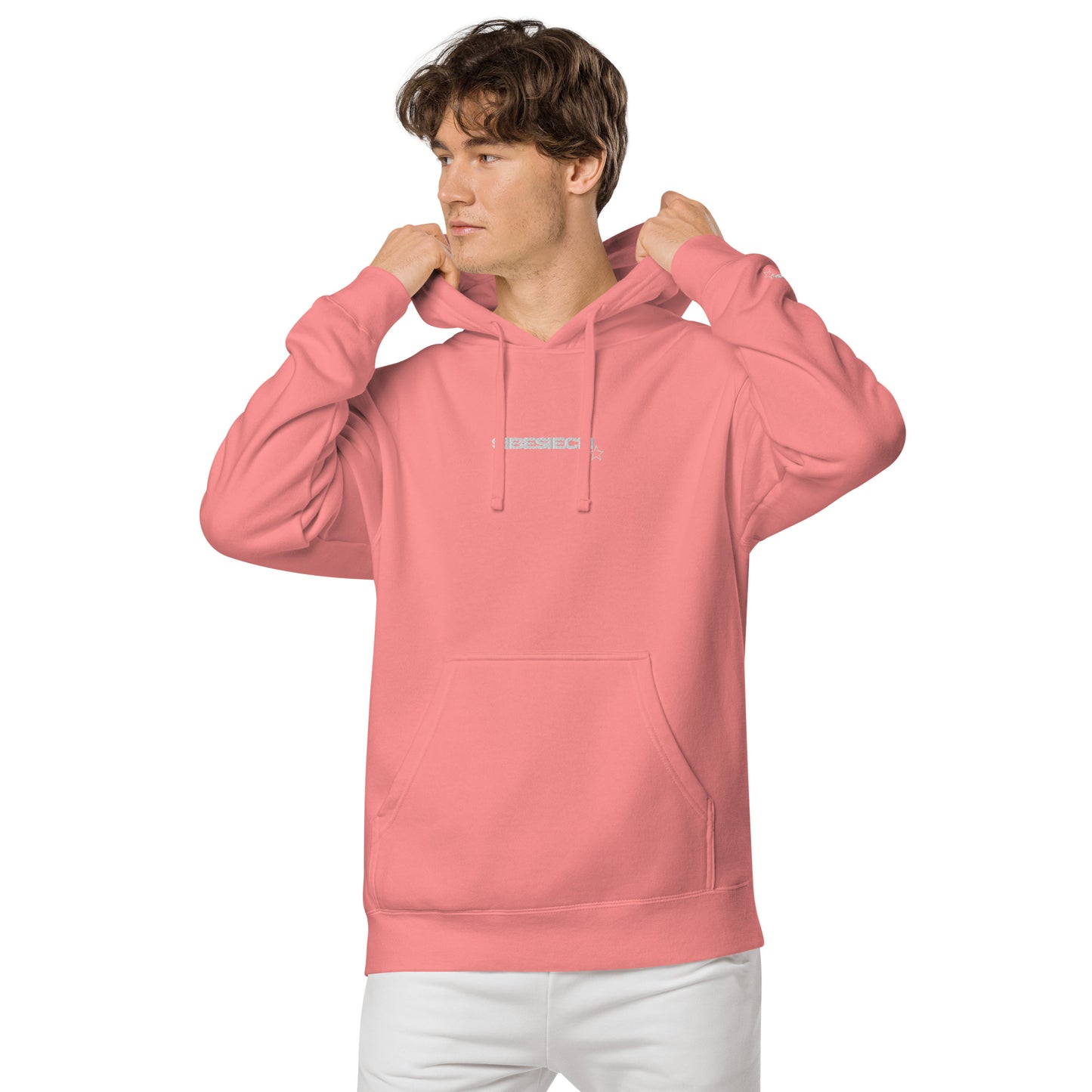 Pigmentgefärbter Unisex-Hoodie "SIBESIECH"