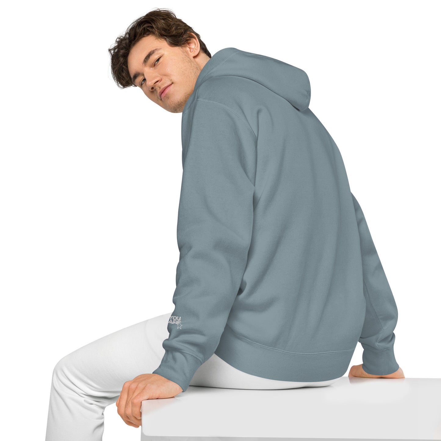 Pigmentgefärbter Unisex-Hoodie "SIBESIECH"