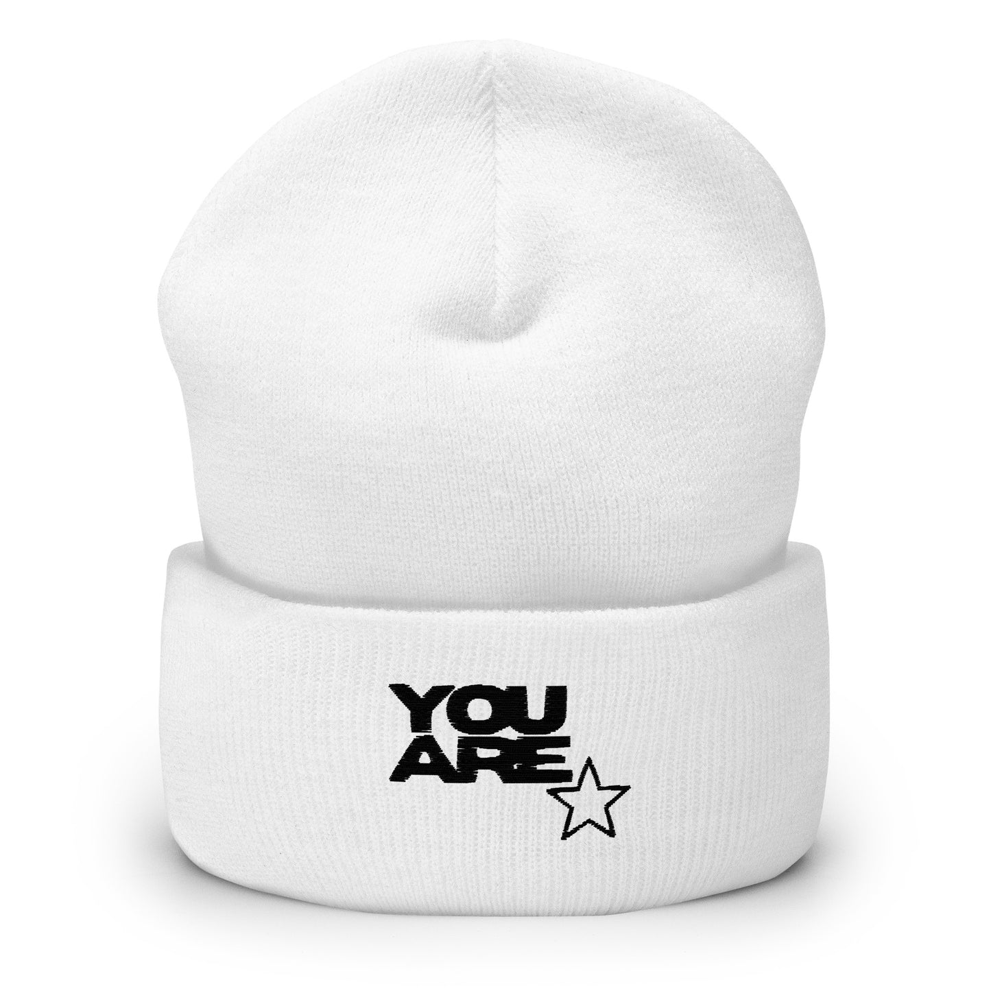 Umgeschlagene Beanie