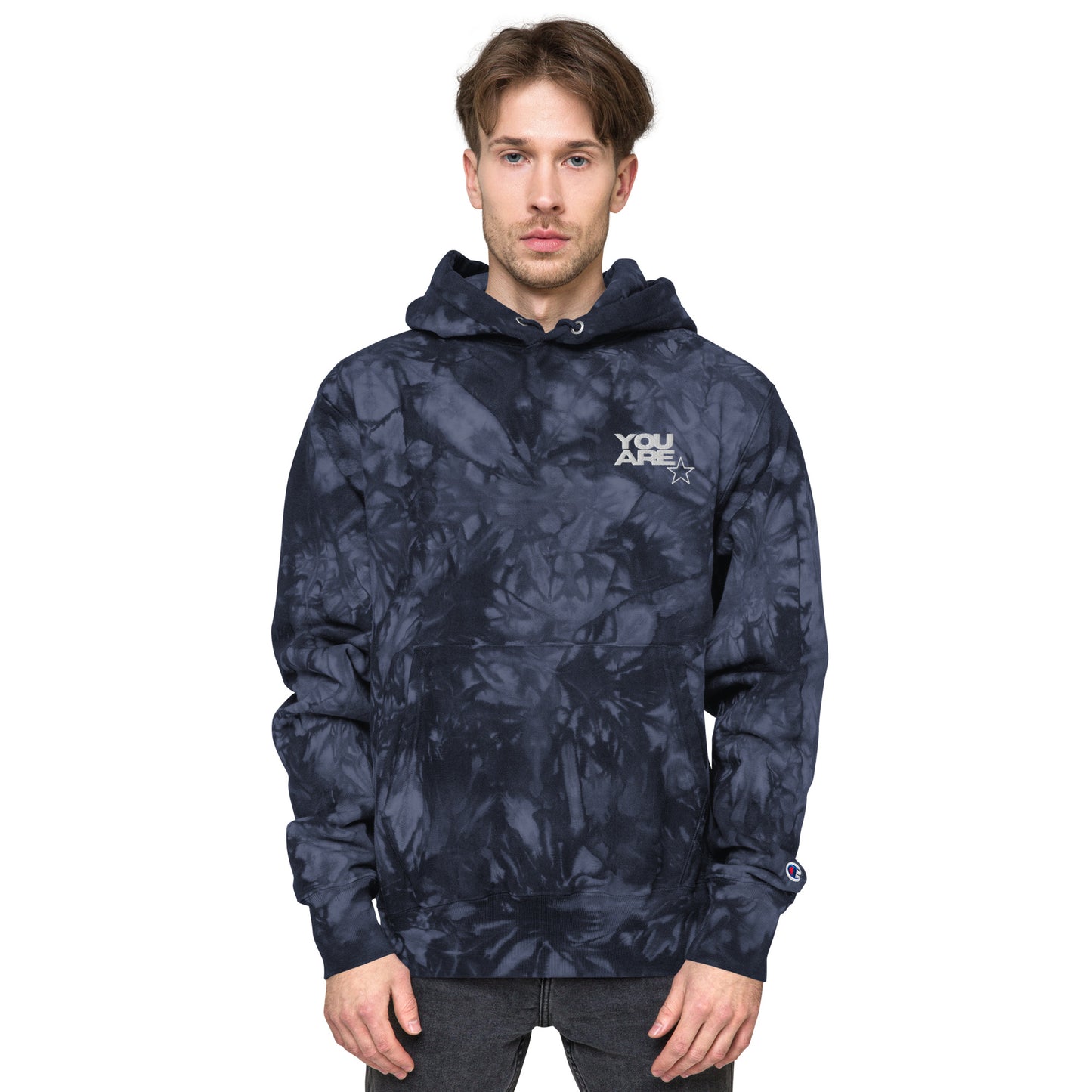Unisex Champion-Batik-Kapuzenpullover