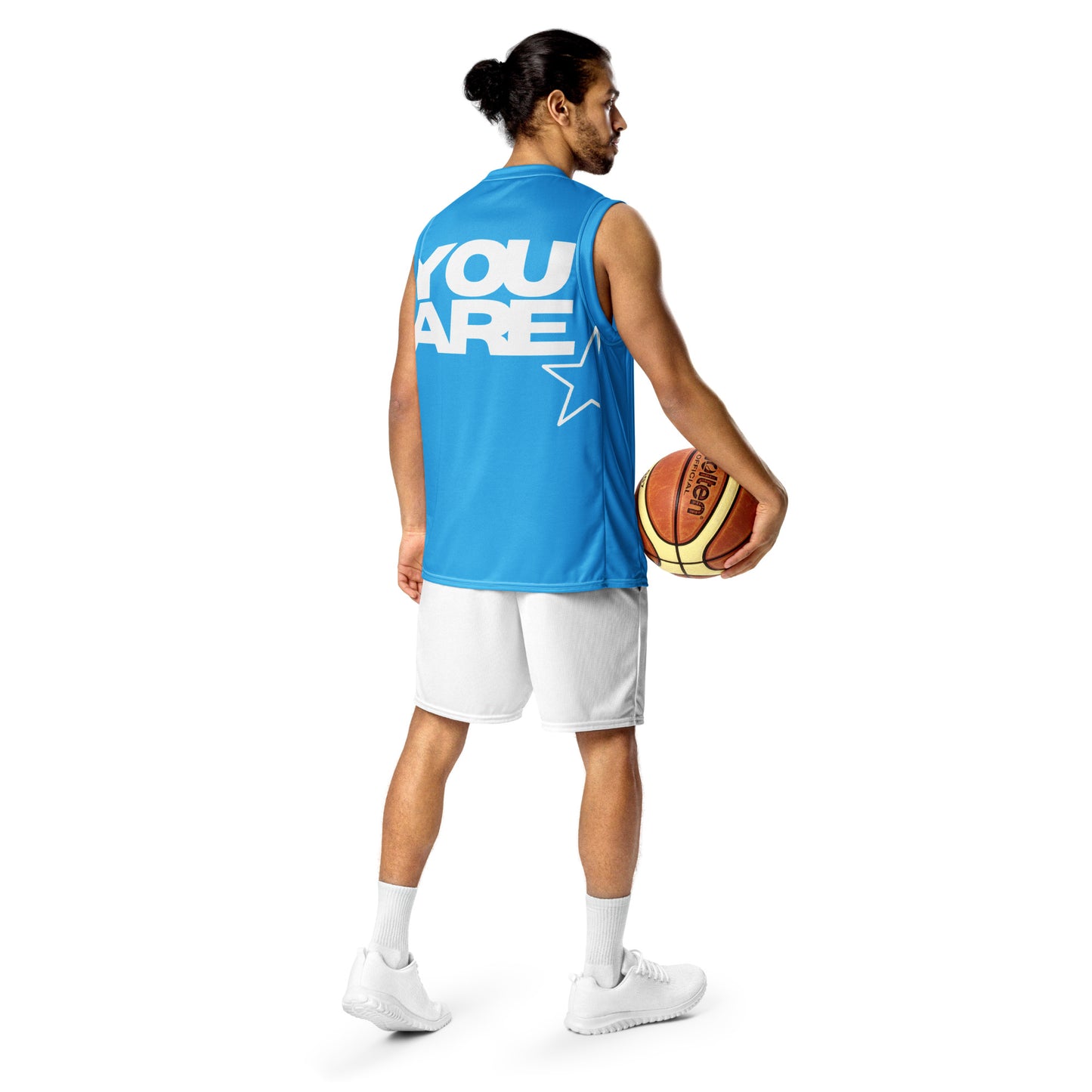 Recyceltes Unisex-Basketballtrikot