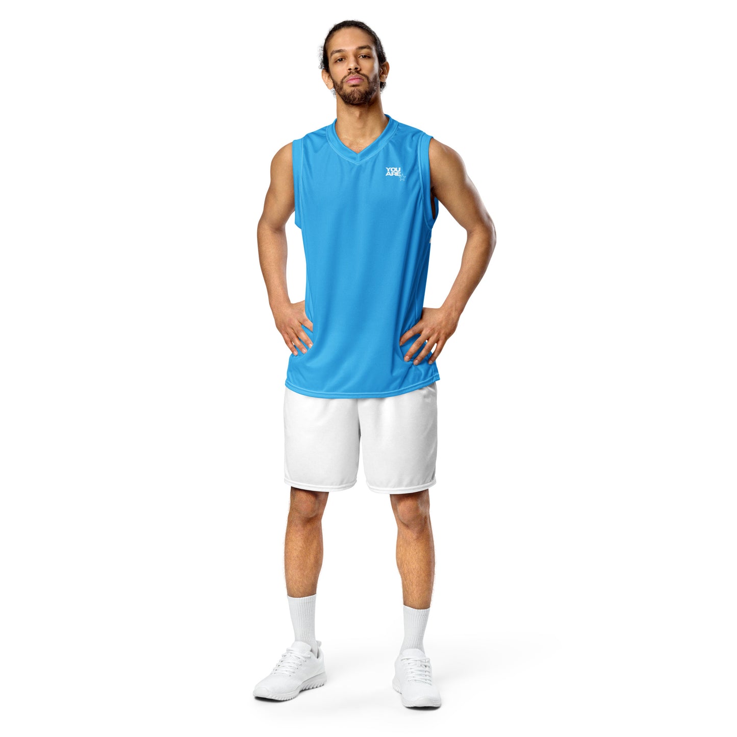 Recyceltes Unisex-Basketballtrikot