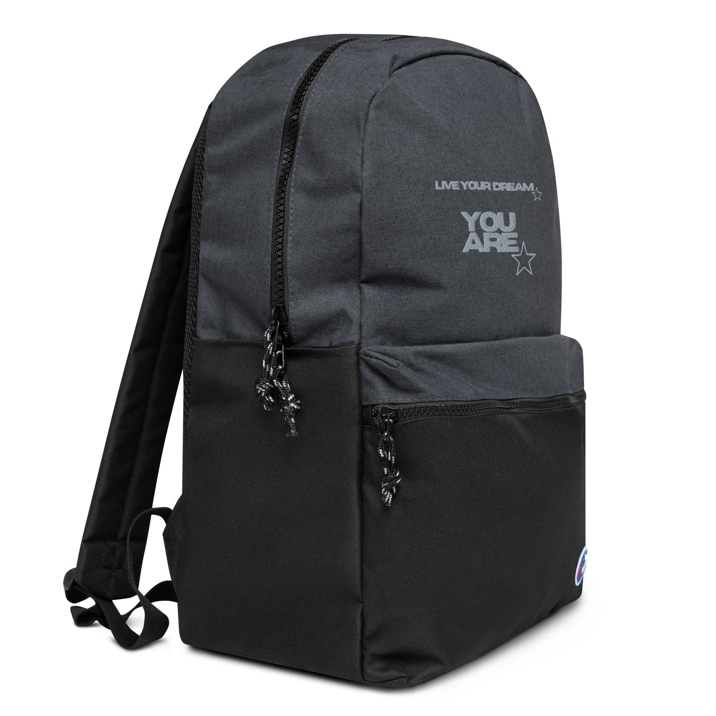 Bestickter Champion-Rucksack