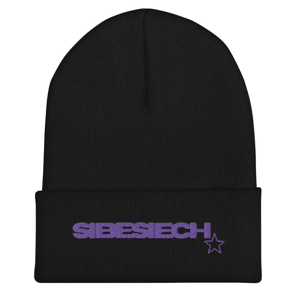 Umgeschlagene Beanie "SIBESIECH"