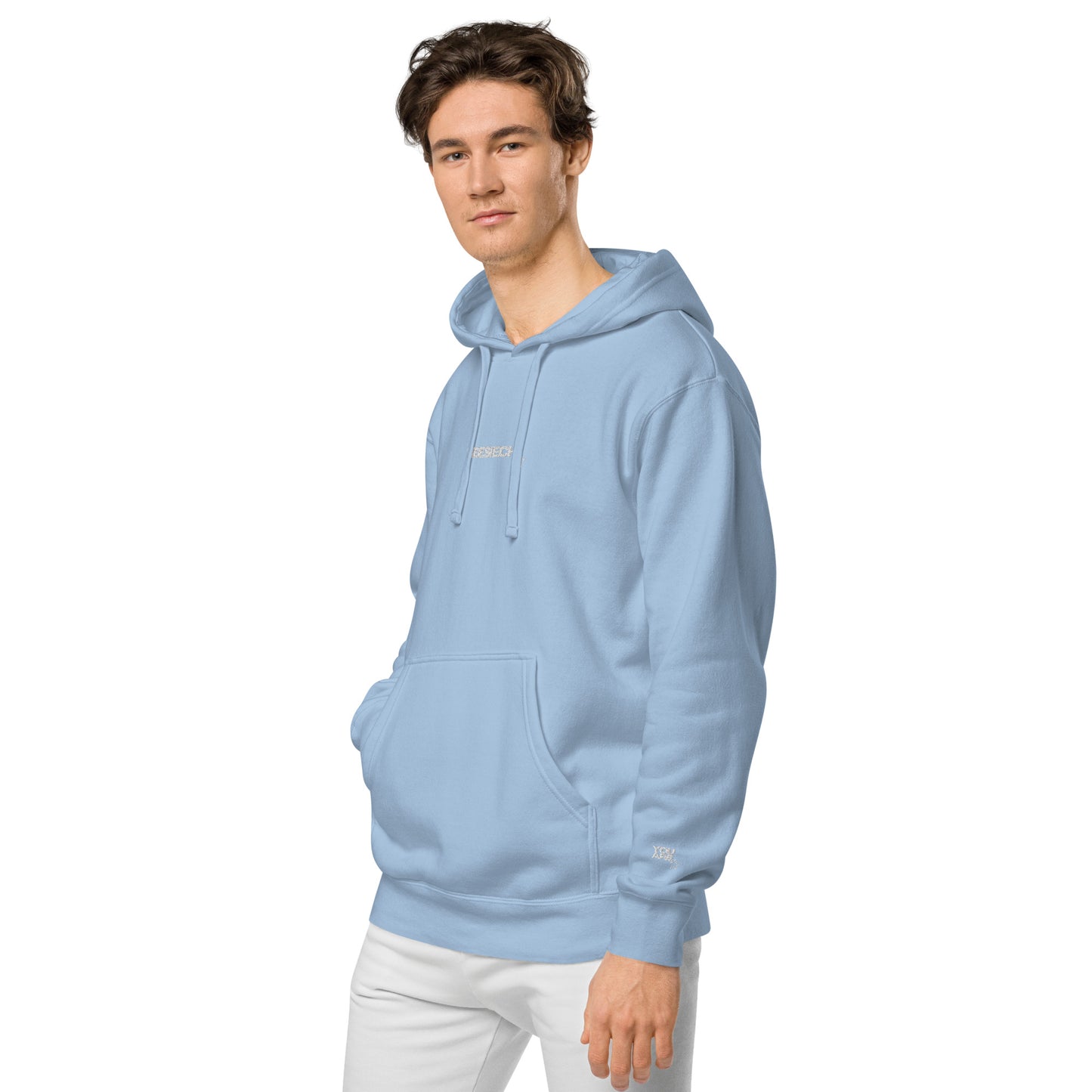 Pigmentgefärbter Unisex-Hoodie    "SIBESIECH"