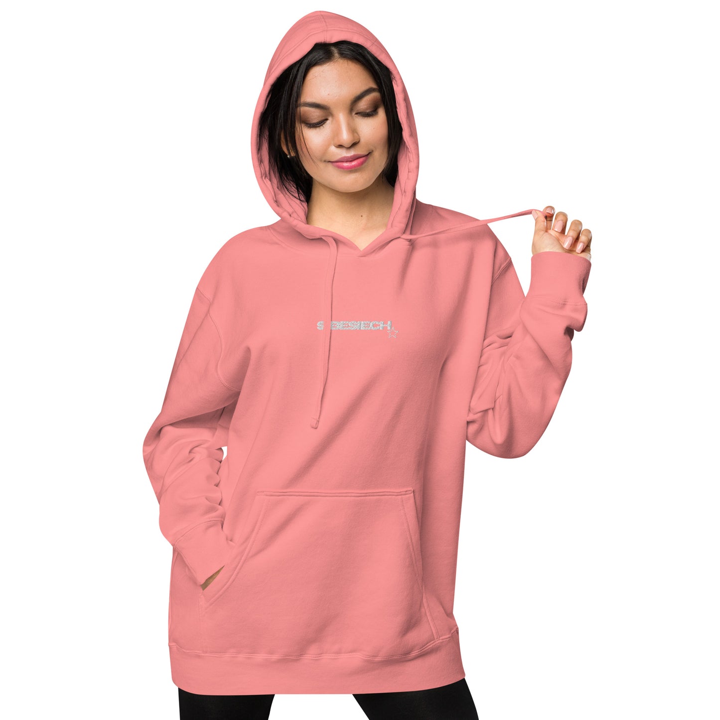 Pigmentgefärbter Unisex-Hoodie    "SIBESIECH"