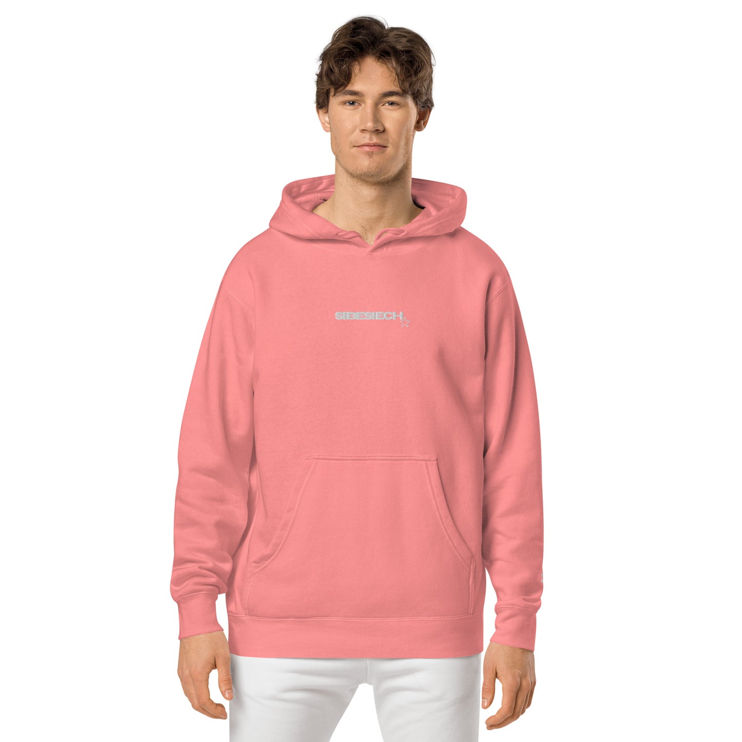 Pigmentgefärbter Unisex-Hoodie    "SIBESIECH"