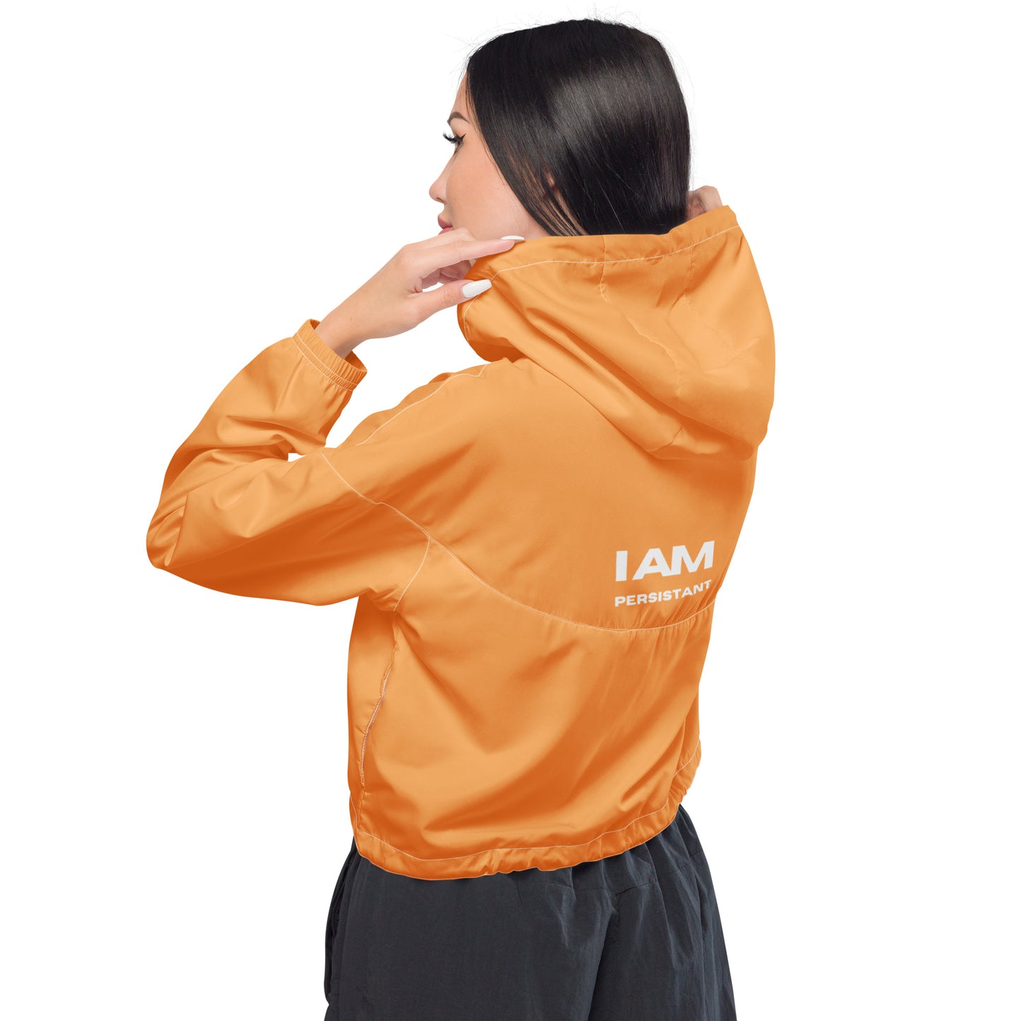 Bauchfreier Damen-Windbreaker für Damen