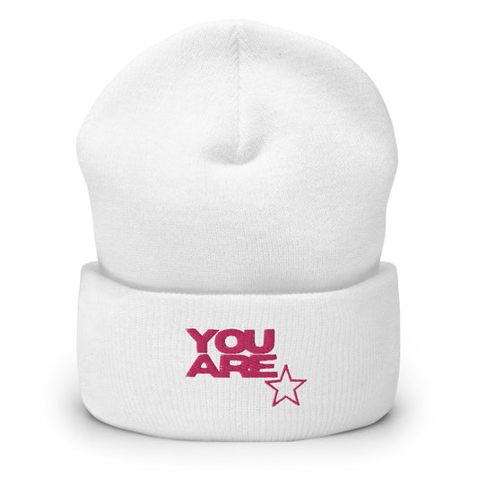 Umgeschlagene Beanie