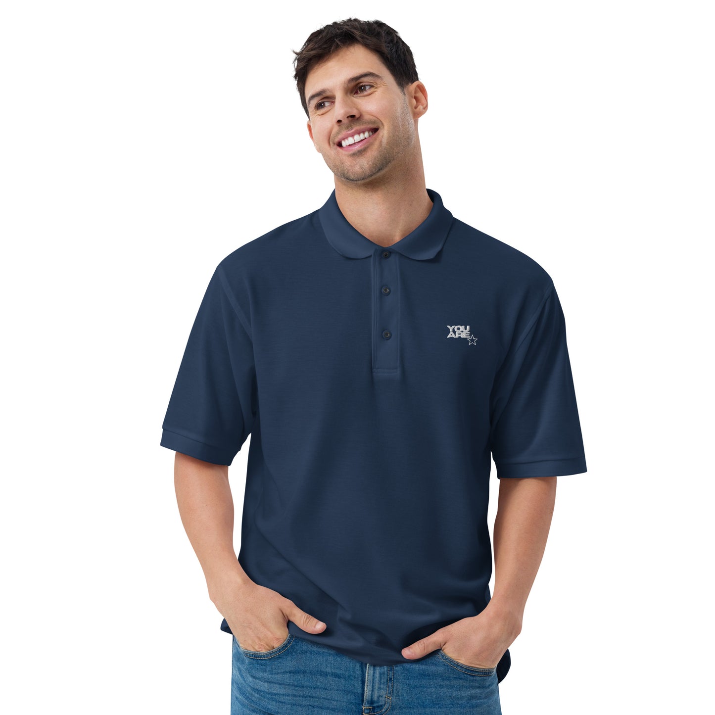 Besticktes Herren-Poloshirt