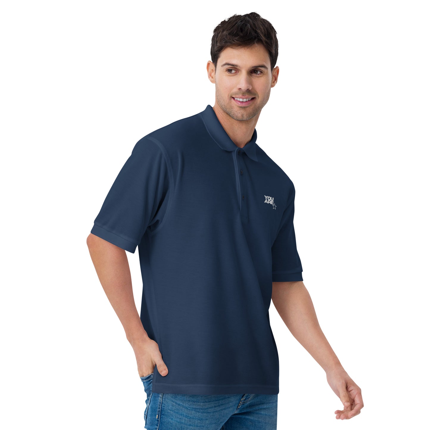 Besticktes Herren-Poloshirt