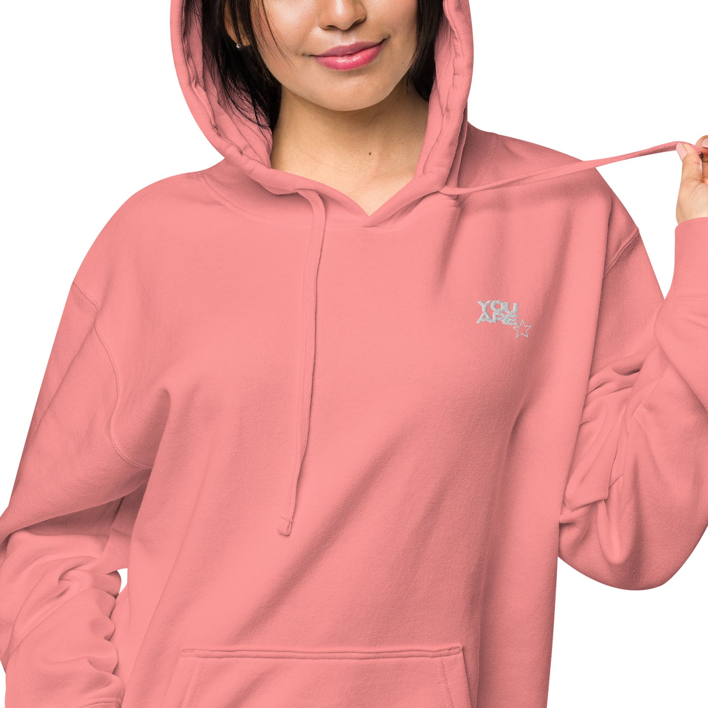 Pigmentgefärbter Unisex-Hoodie