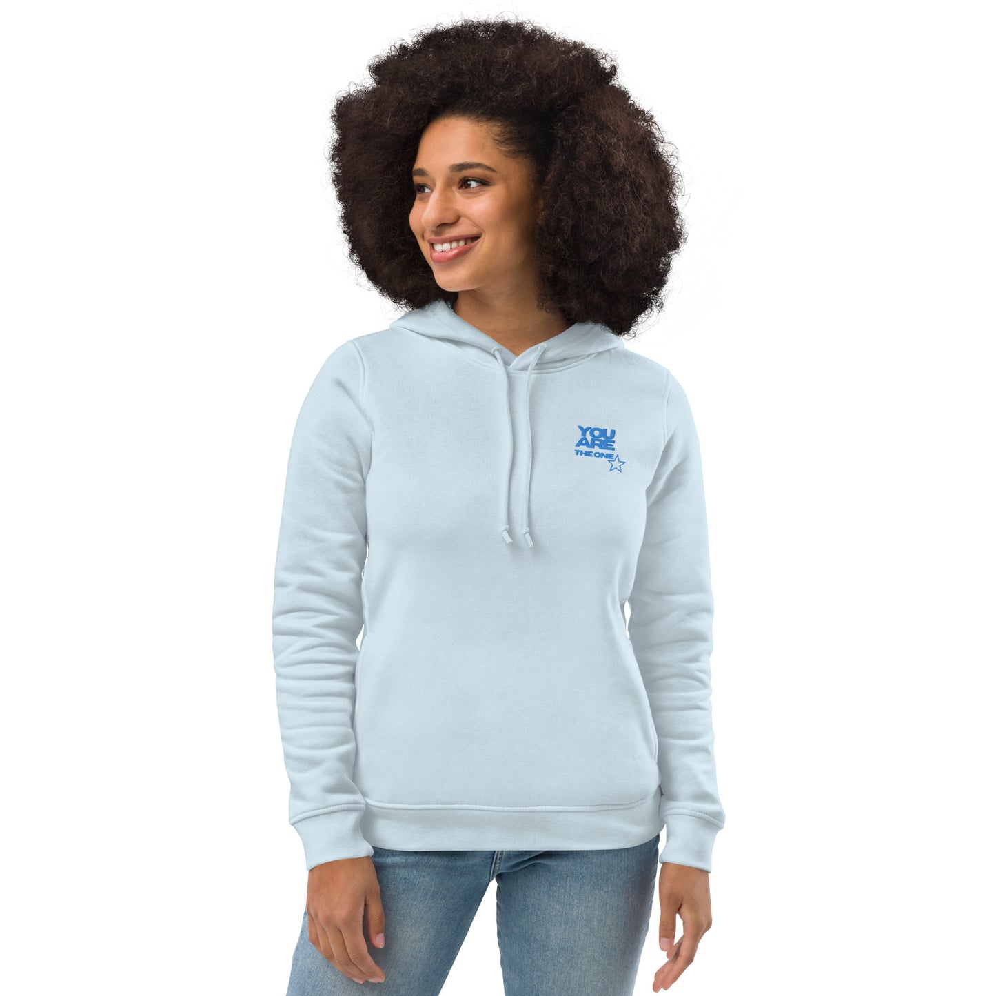 Enganliegender bio-hoodie für damen