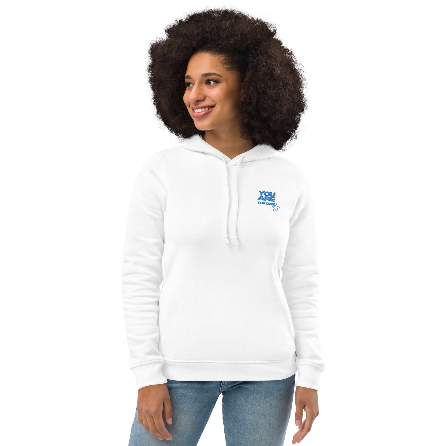 Enganliegender bio-hoodie für damen